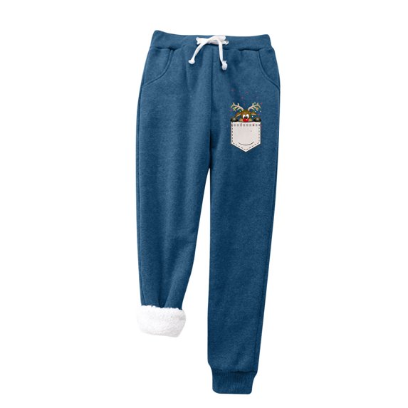 TAIAOJING Women Wide Leg Pants Low Waist Baggy Cargo Drawstring Loose Pocket Jogger Hippie Punk Streetwear Trousers