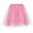 thumbnail image 1 of TAIAOJING Women's A Line Short Tutu Tulle Prom Party Skirt, 1 of 5