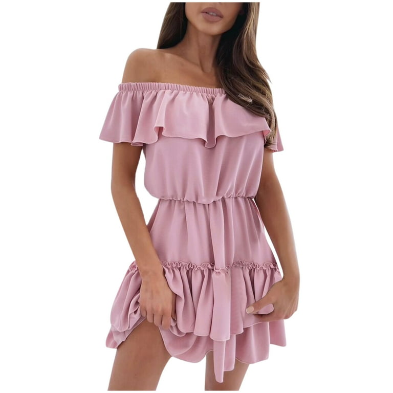 Walmart off shoulder clearance dress