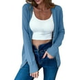 thumbnail image 1 of TAIAOJING Jackets For Women Solid Button Down Classic V Neck Knit Cardigan Sweater, 1 of 7
