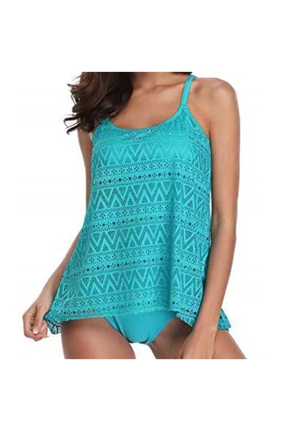 Women's One-Piece Swimsuits Beautiful For Plus Size With Underwire Bra And Shorts Swimwear Bathing Suits