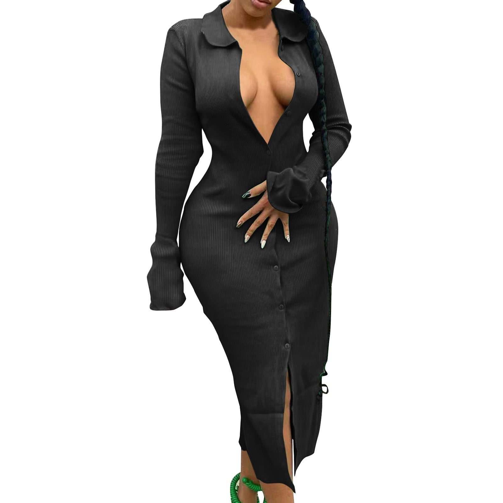 fall bodycon dress Off Track | Brown Midi With Sheer Sleeves Fabric is very stretchy Fall Long Sleeve Bodycon Dress