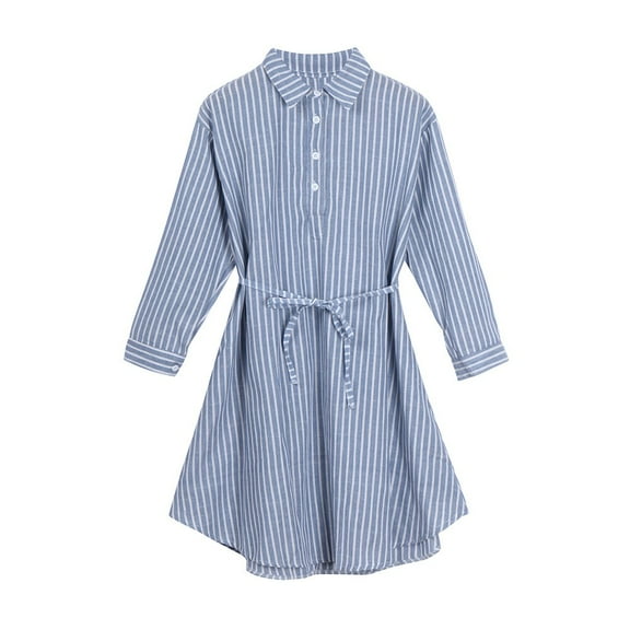 TAIAOJING Women's Summer Maternity Nursing Breastfeeding Dress Striped For Pregnant Clothes Fashion Dresses