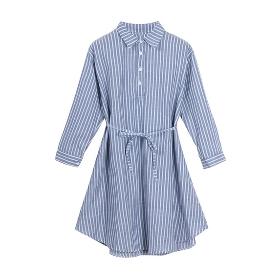 TAIAOJING Women's Summer Maternity Nursing Breastfeeding Dress Striped For Pregnant Clothes Fashion Dresses