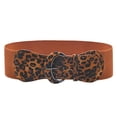 thumbnail image 1 of TAIAOJING Women's Waist Belt Stretchy Belt Leather Elastic Belt For Ladies Dress Decoration, 1 of 1