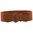 thumbnail image 1 of TAIAOJING Women's Waist Belt Stretchy Belt Leather Elastic Belt For Ladies Dress Decoration, 1 of 1