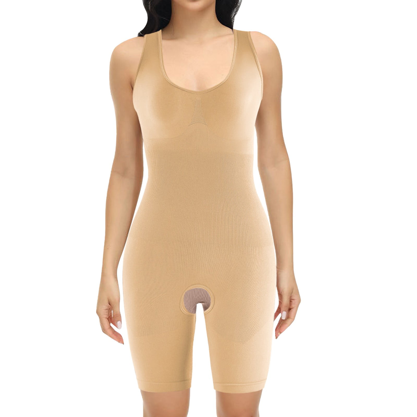 TAIAOJING Womens Bodycon Stretch Playsuit Corset Waist Closing Body ...