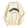 thumbnail image 1 of TAIAOJING Womens Casual Long Sleeve Graphic Tee Shirts Crew Neck Sweatshirts Pullover Tops For Women, 1 of 4