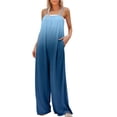 thumbnail image 1 of TAIAOJING Womens Overalls Jumpsuits Solid Gradient Rompers Casual Comfy With Pockets, 1 of 6
