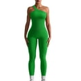 thumbnail image 1 of TAIAOJING Womens Overalls Yoga Jumpsuits Ribbed Tank Tops Rompers Sleeveless Exercise Jumpsuits, 1 of 6
