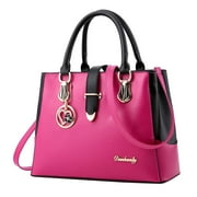 TAIAOJING Womens Tote Handbags Fashion Girls Retro Solid Cat Fringe Shoulder Zip Tote Handbag Bags Elegant Retro Tote Bag Custom Ladies Handbag