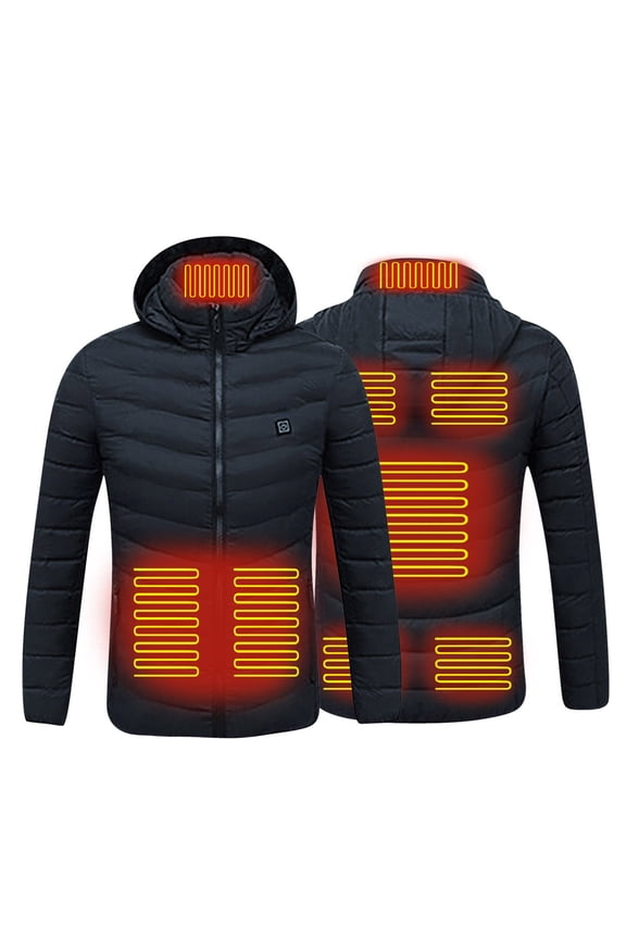 Womens Winter Coat Heated For Riding Clothing Fishing Outdoor Heated Via Skiing Jacket