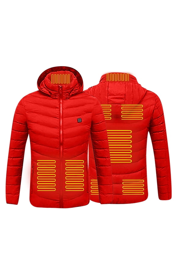 Womens Winter Coat Heated For Riding Clothing Fishing Outdoor Heated Via Skiing Jacket