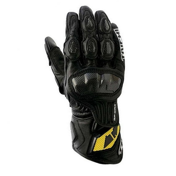 TAICHI motorcycle racing carbon fiber breathable leather gloves off-road motorcycle racing perforated leather protective gloves