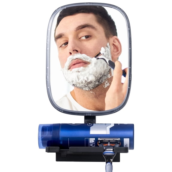 TAILI Anti-Fog Shower Mirror with Razor Holder, Mirror for Men and Women