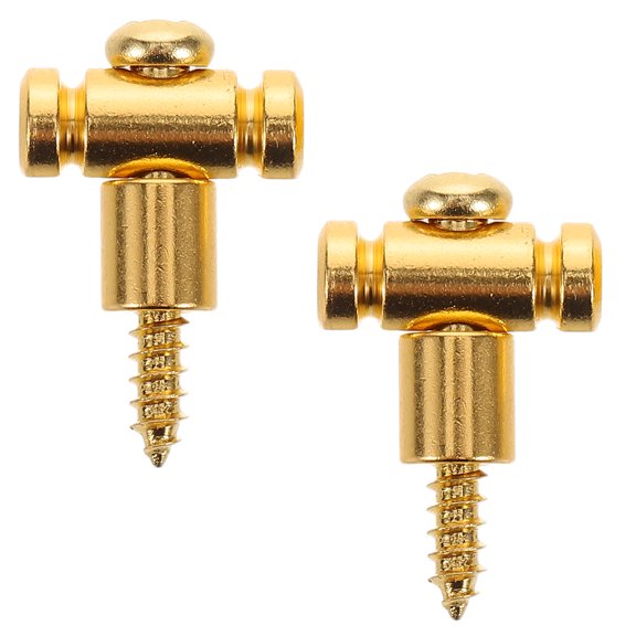 TAILTOSS 1 Pair Brass Electric Guitar Parts Retainer for Bass Guitar Parts Tuning Consistency with
