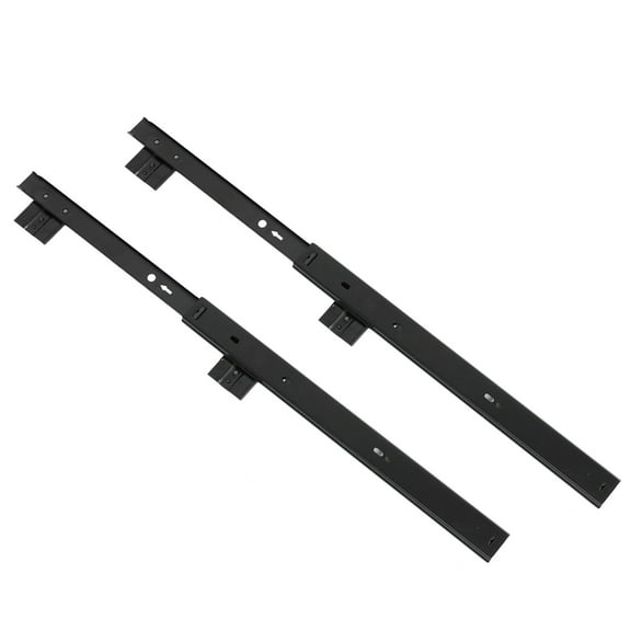 TAILTOSS 1Pair Multi Functional Keyboard Slide Rail for Computer Accessories Black Finish