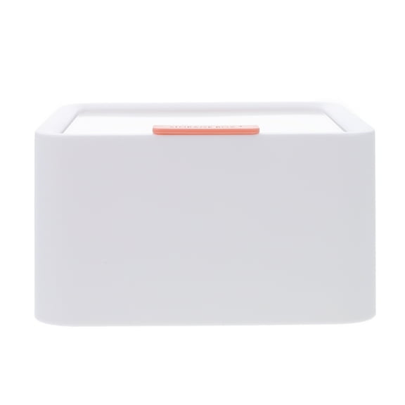 TAILTOSS 1 Pc Cotton Pads Container for Bathroom Vanity Desk Storage Organizer in 6*4.9*3.3in Size