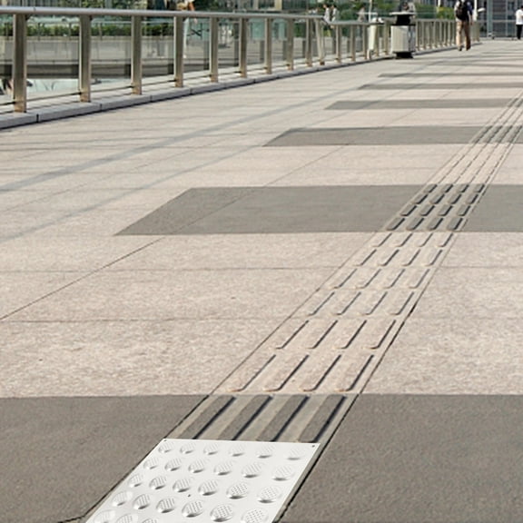 TAILTOSS 1 Practical Walkway Bricks for Subway Stations and Airports 11.79x11.79in