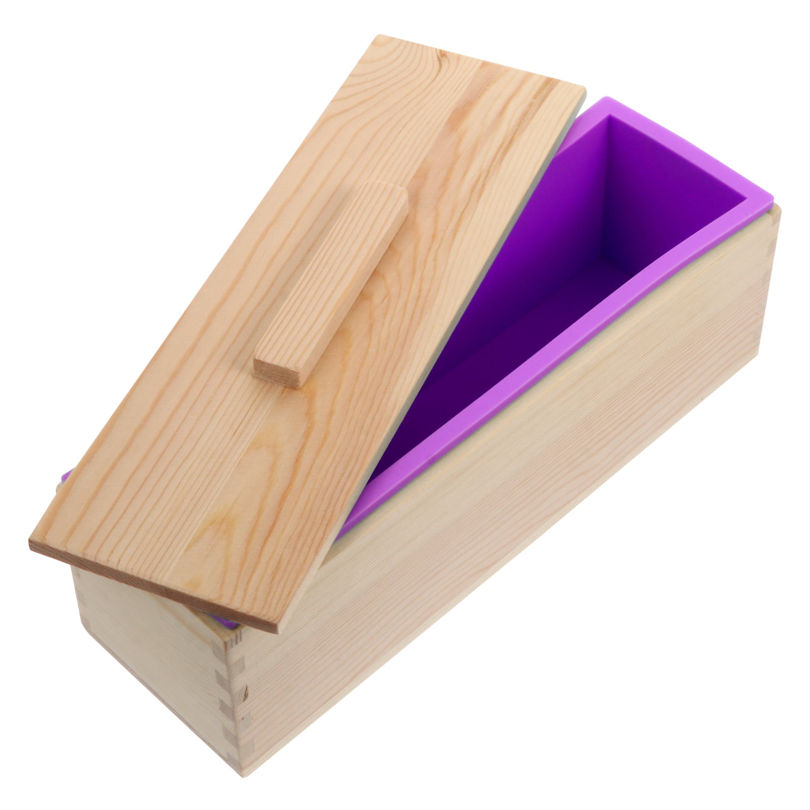 TAILTOSS 1 Set Wood Soap Box for Soap Making and Craft Projects