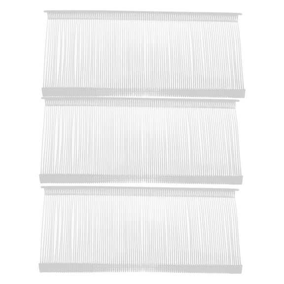 TAILTOSS 10000Pcs White Plastic Tag Refill Barbs Fasteners for Clothing Tagging Barbs