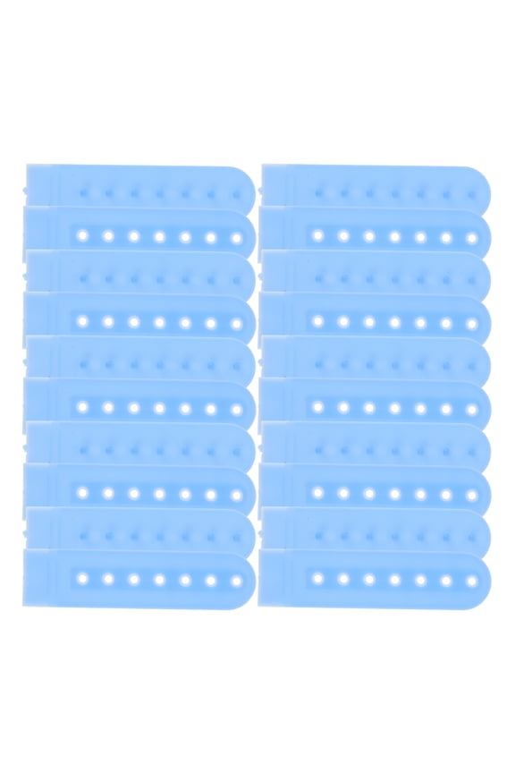 100Pcs Hat Snapback Extender Plastic Adjustable Rectangular for Men Women Daily Use Baseball Hats