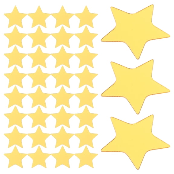TAILTOSS 100Pcs Star Decals Acrylic Wall Decorations For Homeowners Decorators