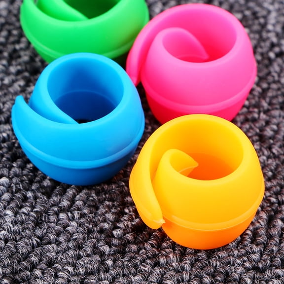 TAILTOSS 10Pcs Bobbin Clip Thread Spool Hugger Sewing Machine Compatible Assorted Color Square