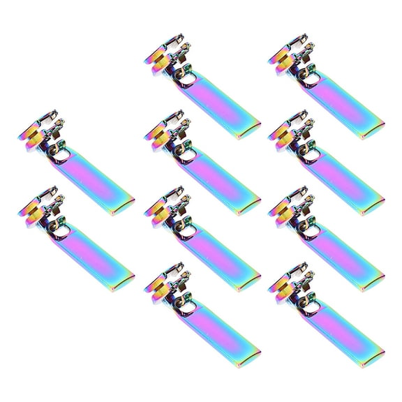 TAILTOSS 10Pcs Pull Tabs for Damaged Zippers on Backpacks Luggage and Clothing