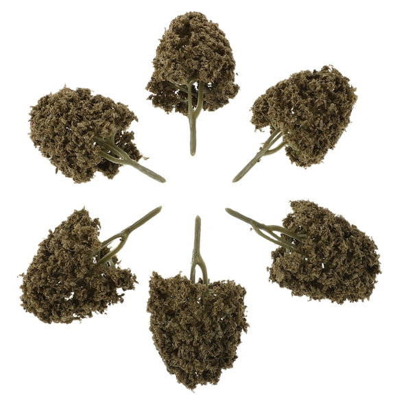 TAILTOSS 10pcs Artificial Landscape Trees for Sand Table, Crafts, Model Railway Scenery, Realistic Miniature Trees