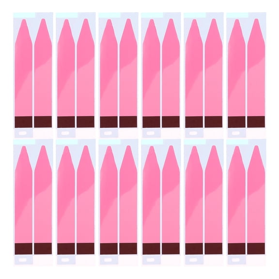 TAILTOSS 12 Sheets Electrical Stickers for Phone Battery and Remote Controls Size and Shape