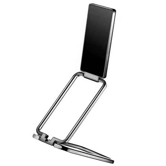 TAILTOSS 1Pack Compact and Lightweight Folding Cell Phone Holder in Black Color for Mobile Phone 2.8X1.6X1.6in