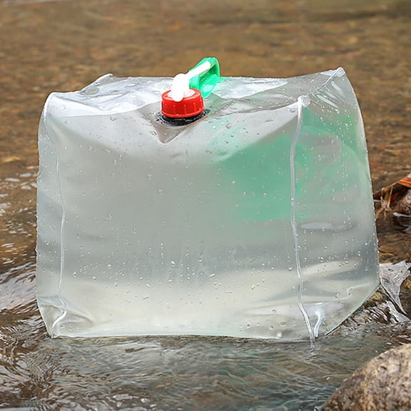 TAILTOSS 1Pack Large Capacity Water Container for Hiking and Fishing with Food Grade Plastic Material