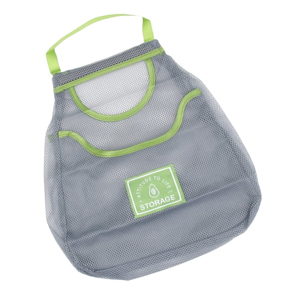 TAILTOSS 1Pack Mesh Storage Bag for Kitchen Fruit and Vegetable Storage Foldable and Portable 33X10.8In
