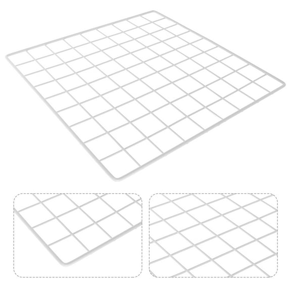 TAILTOSS Supermarket Staff Photo Grid Wall Decor White Iron 1Pack