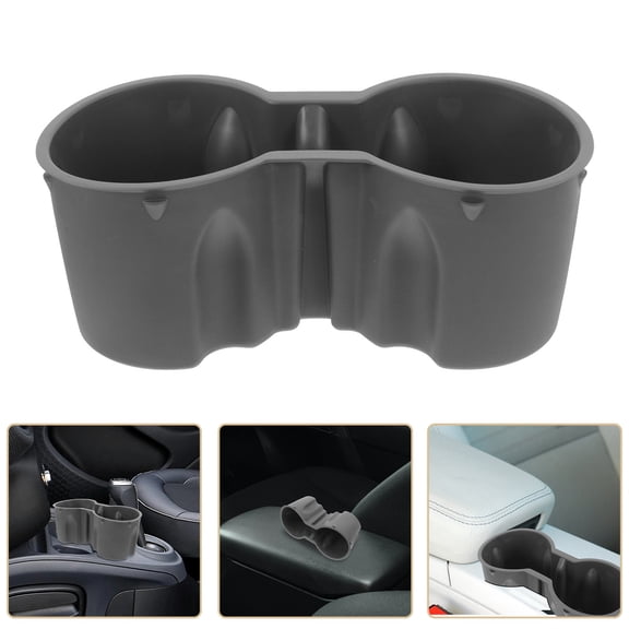 TAILTOSS 1Pack Sleek Design Automotive Cup Holders Easy Access Center Console Bracket For Driving Car Owners