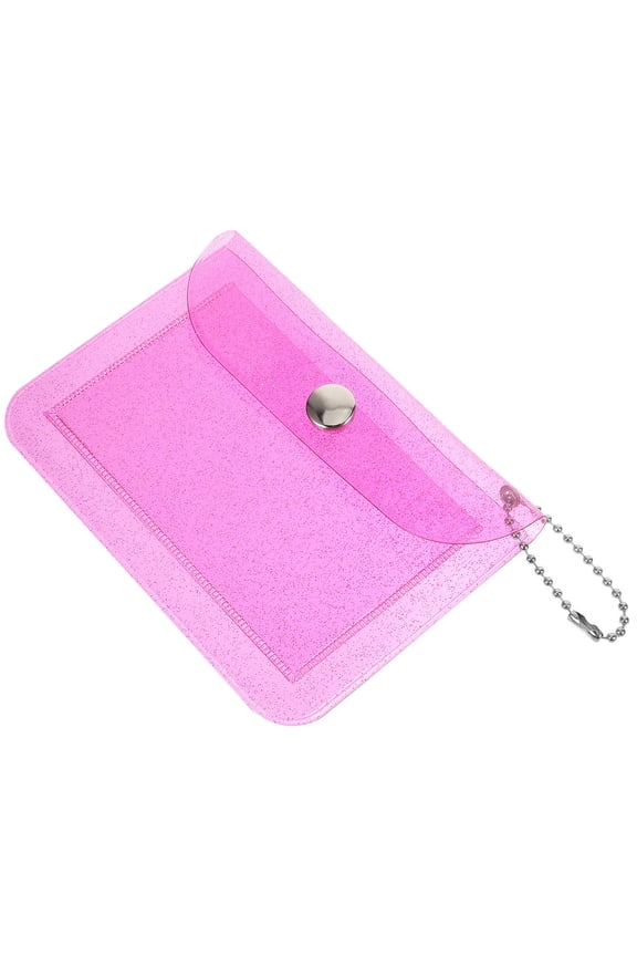 1Pack Women Wallet Small Size in Transparent PVC for Storing Small Items