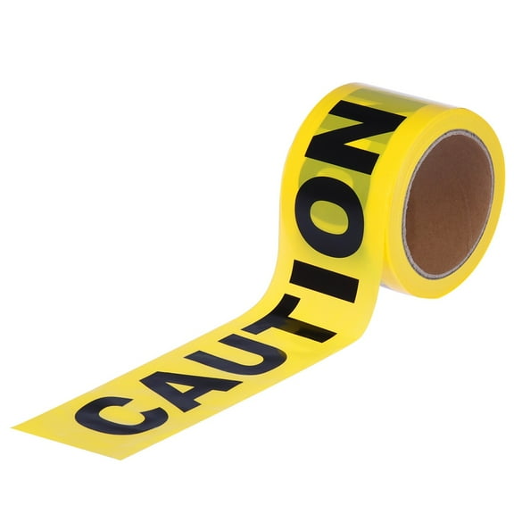 TAILTOSS 1Pack Yellow Caution Tape for Safety Marking and Accident Prevention 7cm*100M