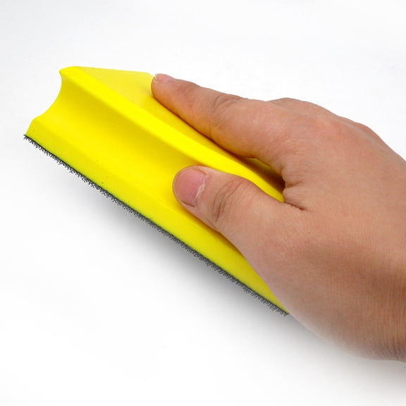 TAILTOSS 1Pack Yellow Pu Foam Polishing Grinding Disc for Woodworking Automotive Sanding Buffing