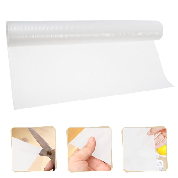 TAILTOSS 1Pc Fridge Mat Transparent 450X45CM 176.85X17.68X0.08in Heat Resistant For Kitchen Dining Hall Home Use