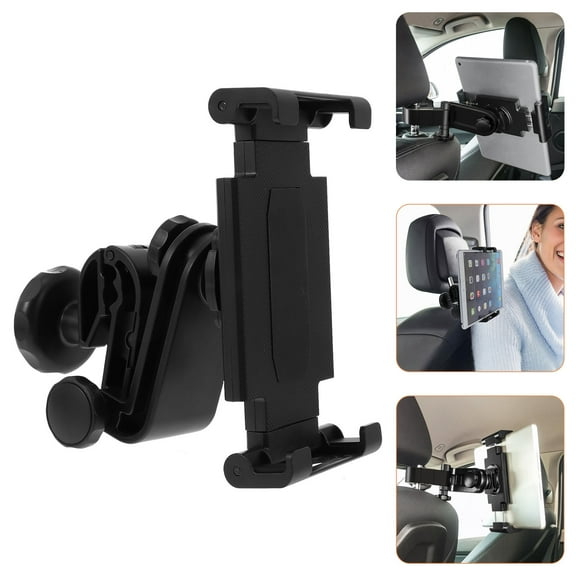 TAILTOSS 1Pc Mobile Phone Automobile Accessories Tablet Bracket Car Black Compact Shape for Traveling Use 16x7.5x1.5in