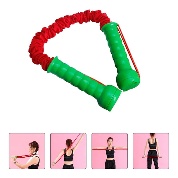 TAILTOSS 1Pcs Chest Expander Pull Exerciser Red Latex for Home Chest and Arm Trainer Fitness