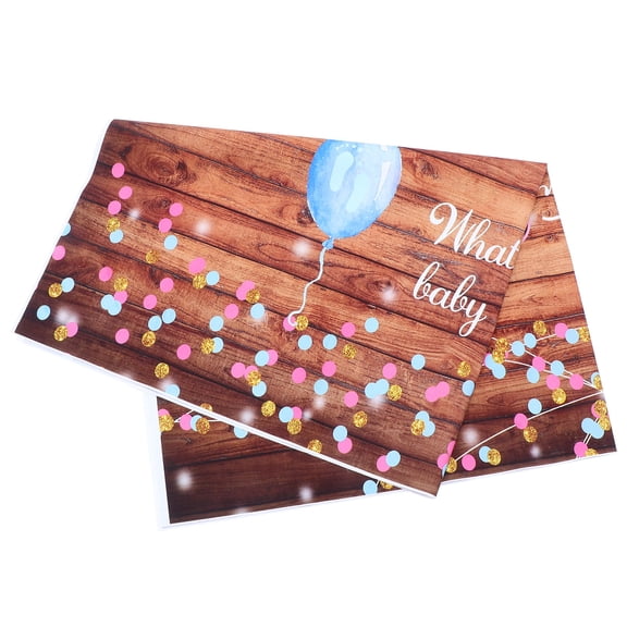 TAILTOSS 1Pcs Gender Disclosure Photo Backgrounds Vinyl Photo Cloth For Newborn Photoshoot