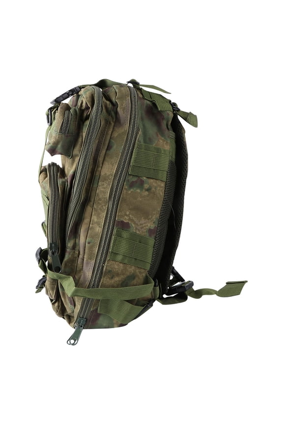 1Pcs Men's Rucksacks for Outdoor Gear with Camouflage Green and 20-35L Capacity for Camping