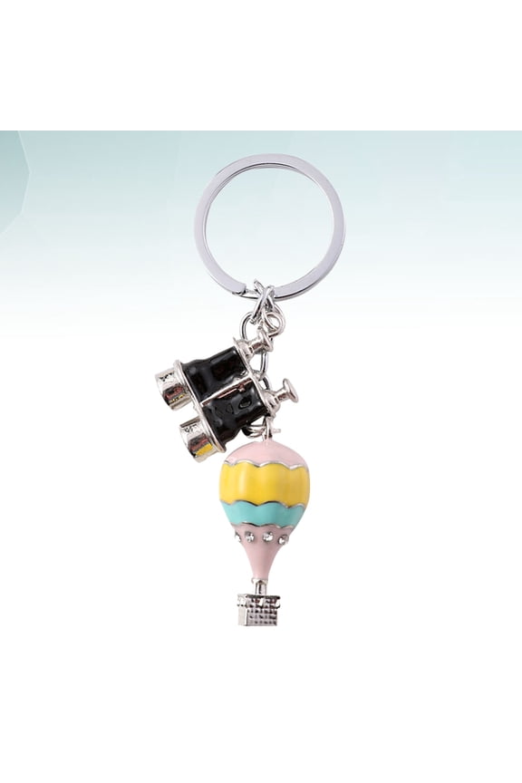 1Pcs Multi Color Aircraft Keychain with Delicate Style for Bag Pendant and Car Key Hanger Accessories