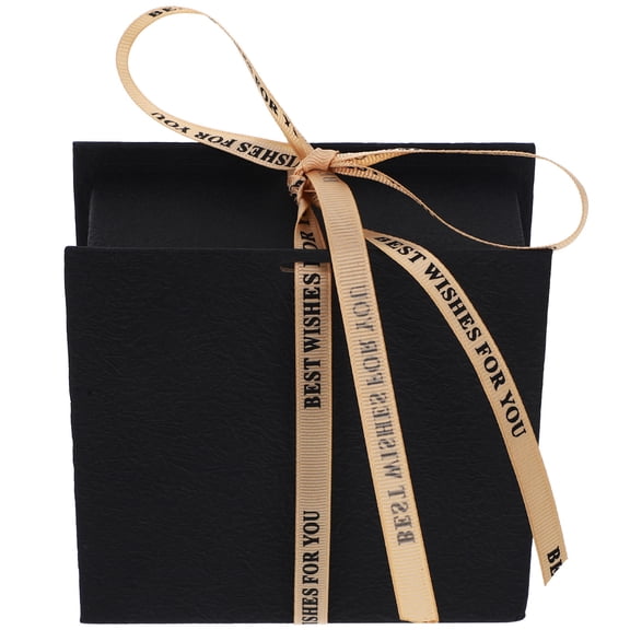 TAILTOSS 1Set Black Paper Magnetic Boxes 12.5X12.5X5.3Cm For Wedding Party Favors And present Wrapping