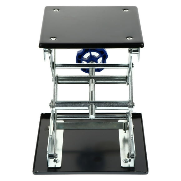 TAILTOSS 1Set Black Stainless Steel Lifting Platform for Laboratory Use with Adjustable Height 26X15In