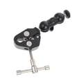 thumbnail image 1 of TAILTOSS 1Set Camera Clamp Mount Black ABS with 360-Degree Rotation Gear Protection 14X9X2CM for Photography Clamps, 1 of 8