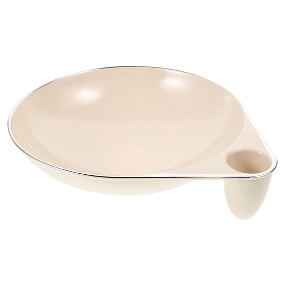 TAILTOSS White Decorative Fruit Bowl for Kitchen, Home Decor, and Storage with Artistic Design