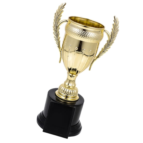 TAILTOSS Winner Trophy Cup Golden PVC 1Set Lightweight Design for Classroom Rewards